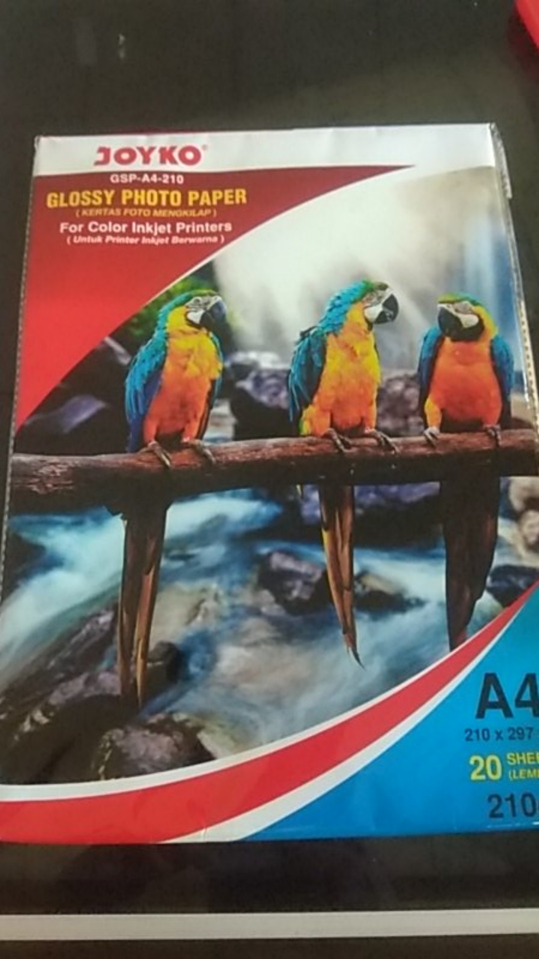 Kertas Poto Glosy Joyko 210gsm