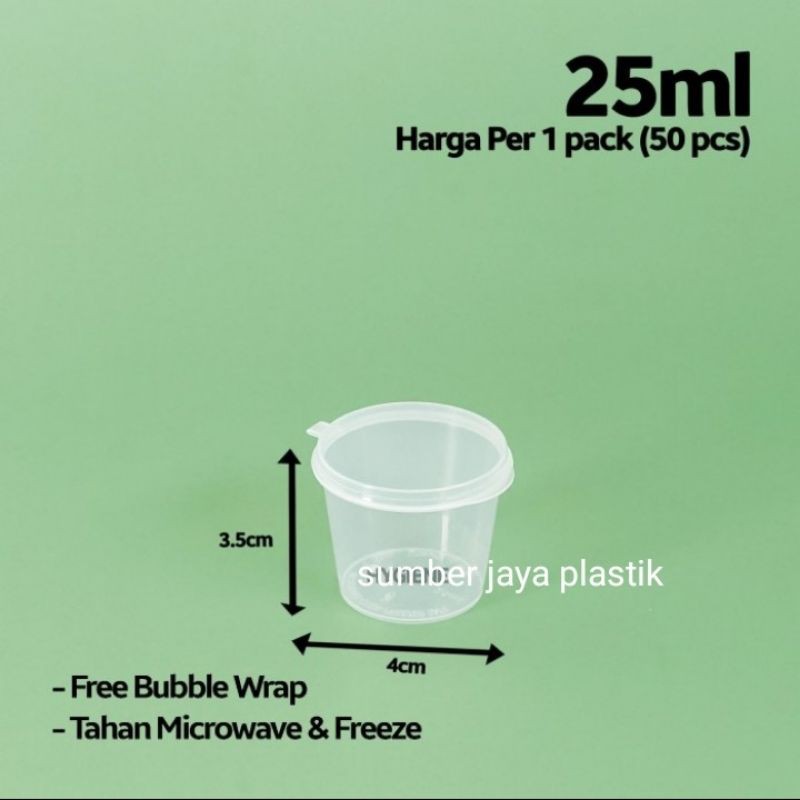 Cup sambal 25 ml