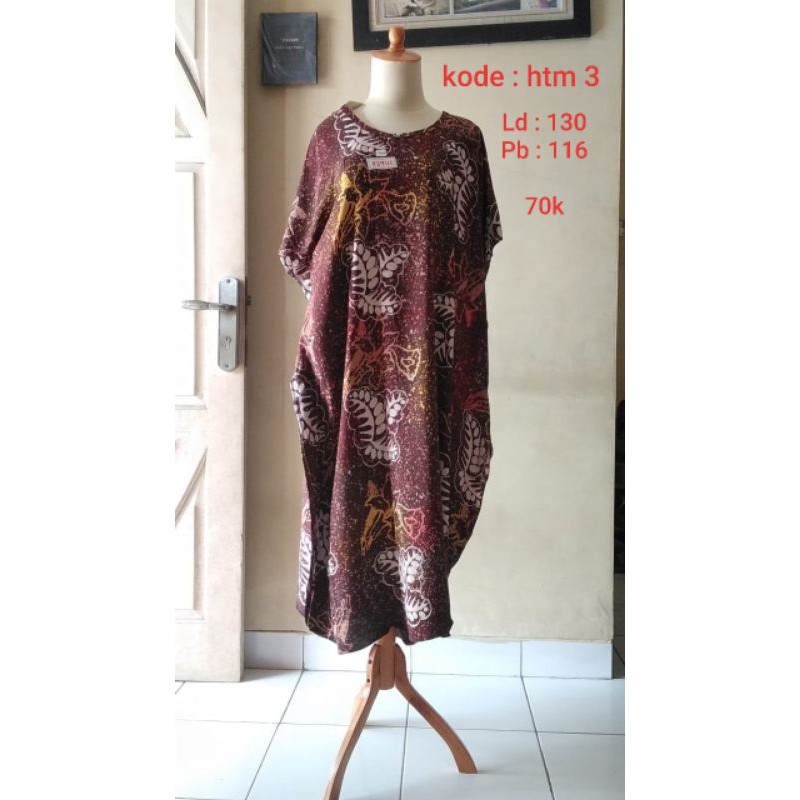 Daster Kencana Ungu label hitam