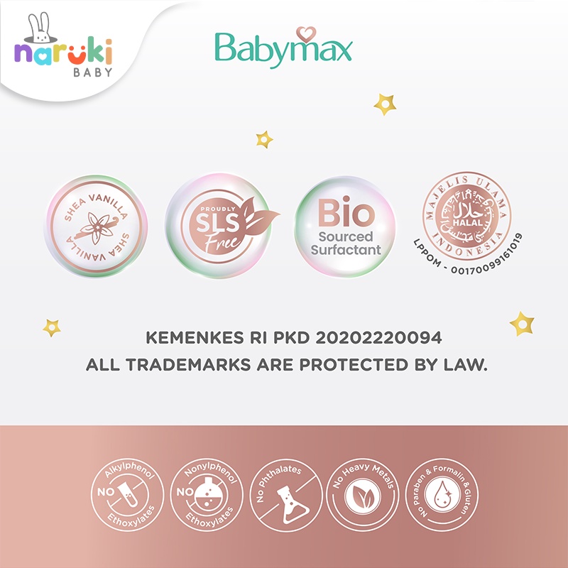 BABYMAX Baby Safe Detergent Laundry Ecocert Refill 680 ml
