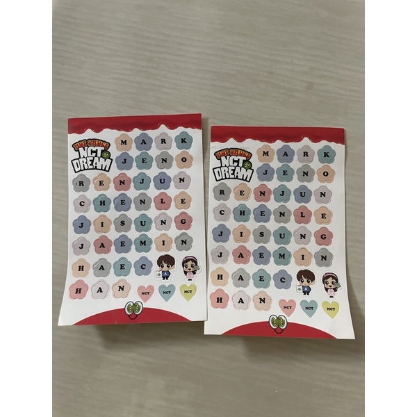 

Stiker Nama Nct dream