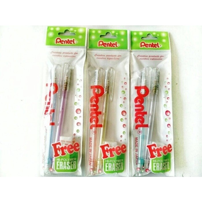 

Spesial Pensil Mekanik Pentel Free Penghapus Murah