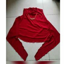 baju atasan warna merah