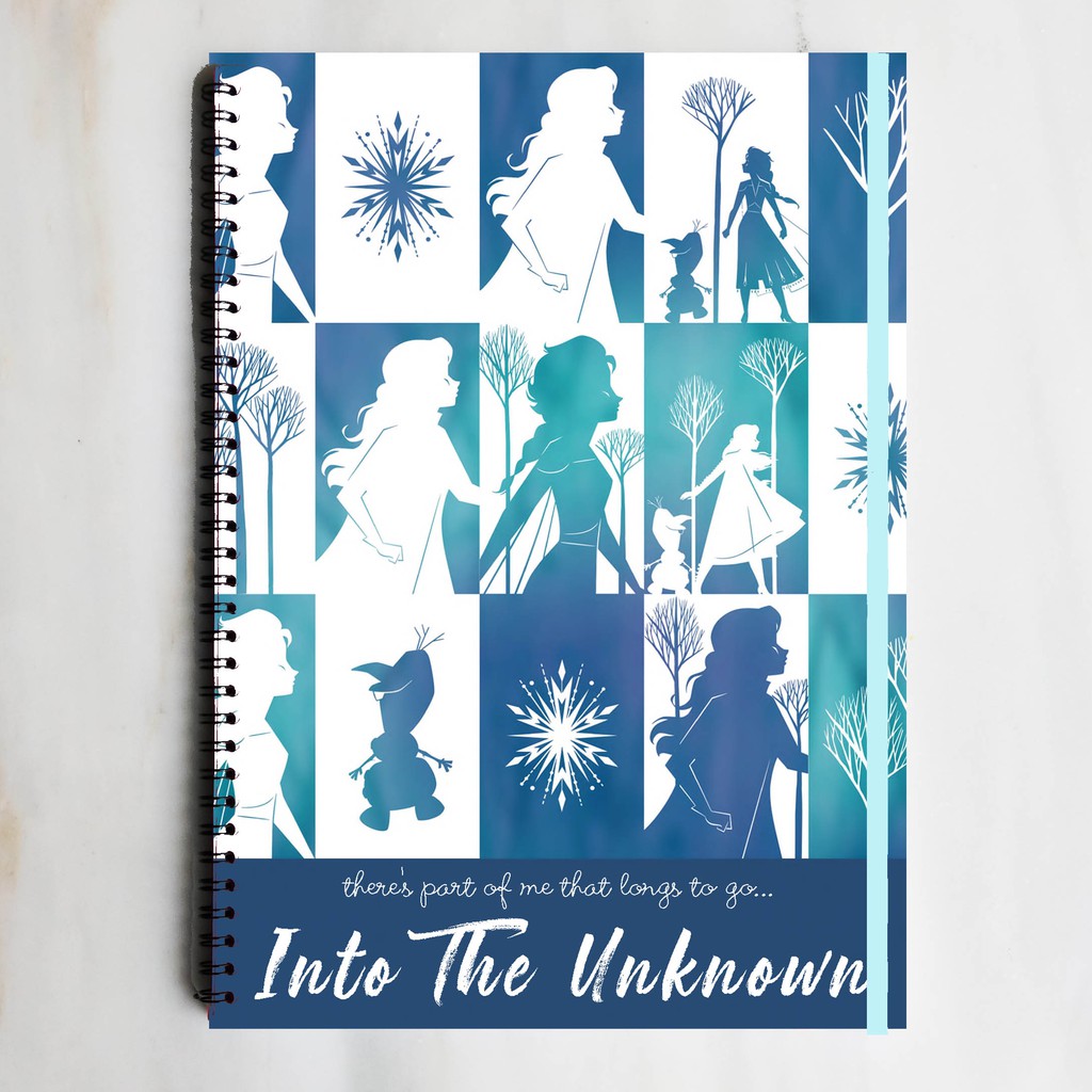 

[DISNEY] FROZEN 2 INTO THE UNKNOWN Notebook Diary Journal School Buku Tulis Catatan Sekolah Kuliah