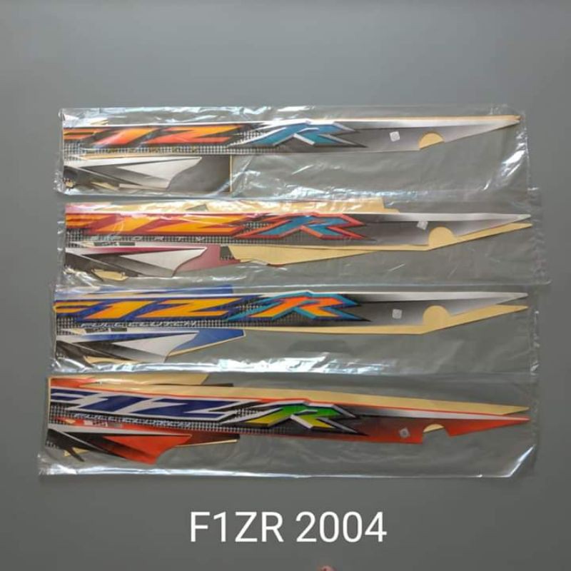 STICKER / STRIPING AKSESORIS LIS BODY SEPEDA MOTOR fiz r fizr f1z r f1zr 2004
