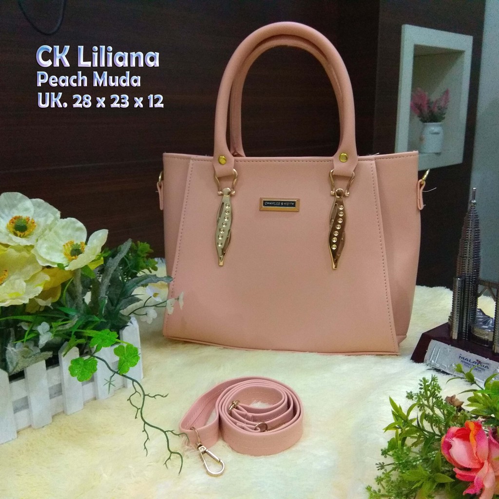 MJS 531 - Ck liliana Tas Handbag + Selempang Wanita