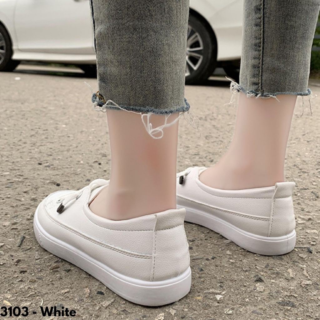 Gypsy - Modist Sepatu Sneakers Kanvas Wanita Dewasa Import Sole Karet Slop Seoatu Snakers Hitam Cewek Remaja Canvas Snekers X3103