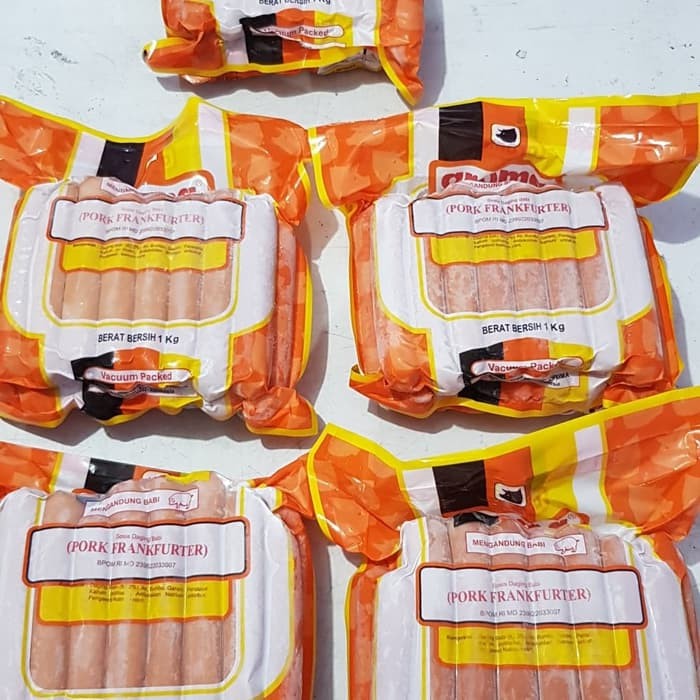 

PORK FRANKFURTER SOSIS BABI BALI @1kg