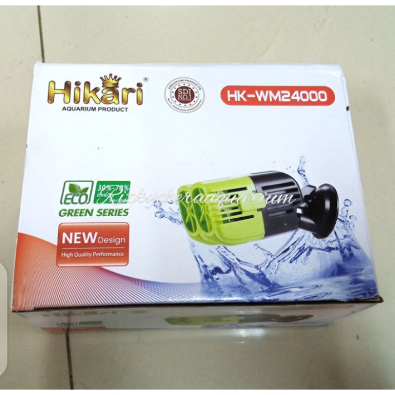 wave maker gelombang ombak aquarium Hikari HK-WM24000 25W Out 24000L/H