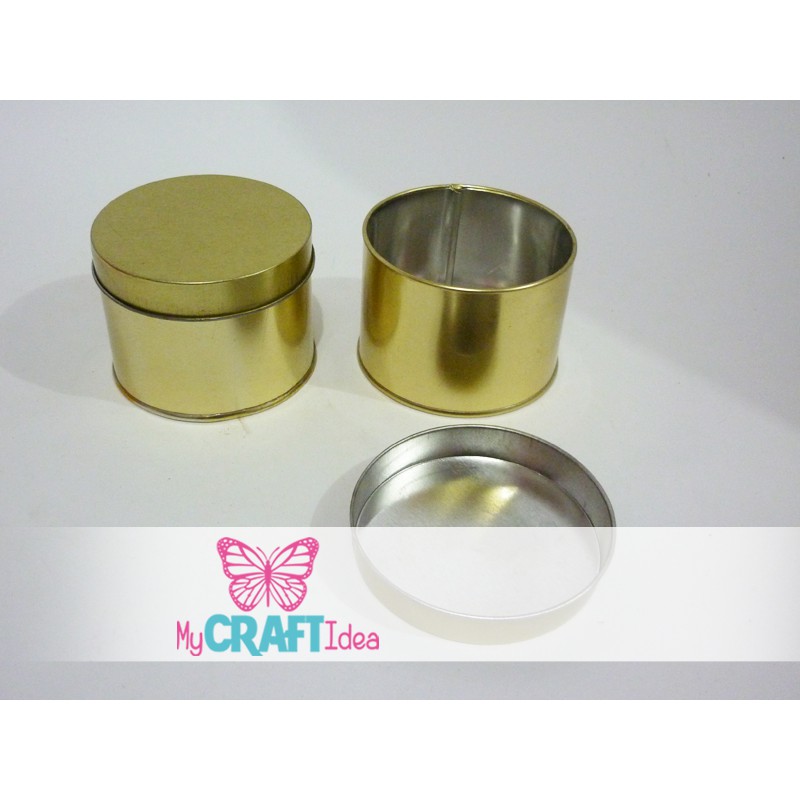 

Grosir Kaleng Tabung Polos 7,5 x 5 cm Gold