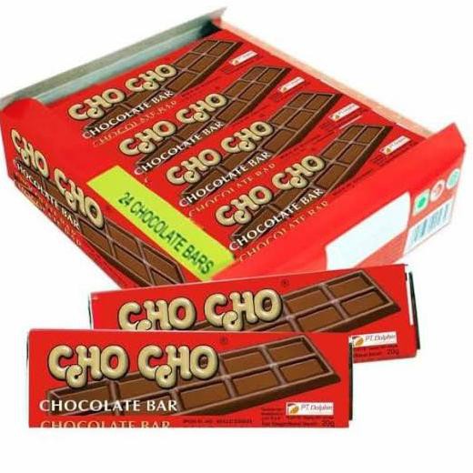 

BIG SALE Chocho chocolate bar ( 1 box isi 24 @ 17gr dan 1box isi 24 @7gr)