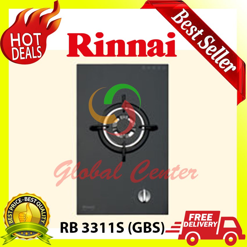Kompor Tanam Rinnai 1 Tungku RB 3311 S GBS