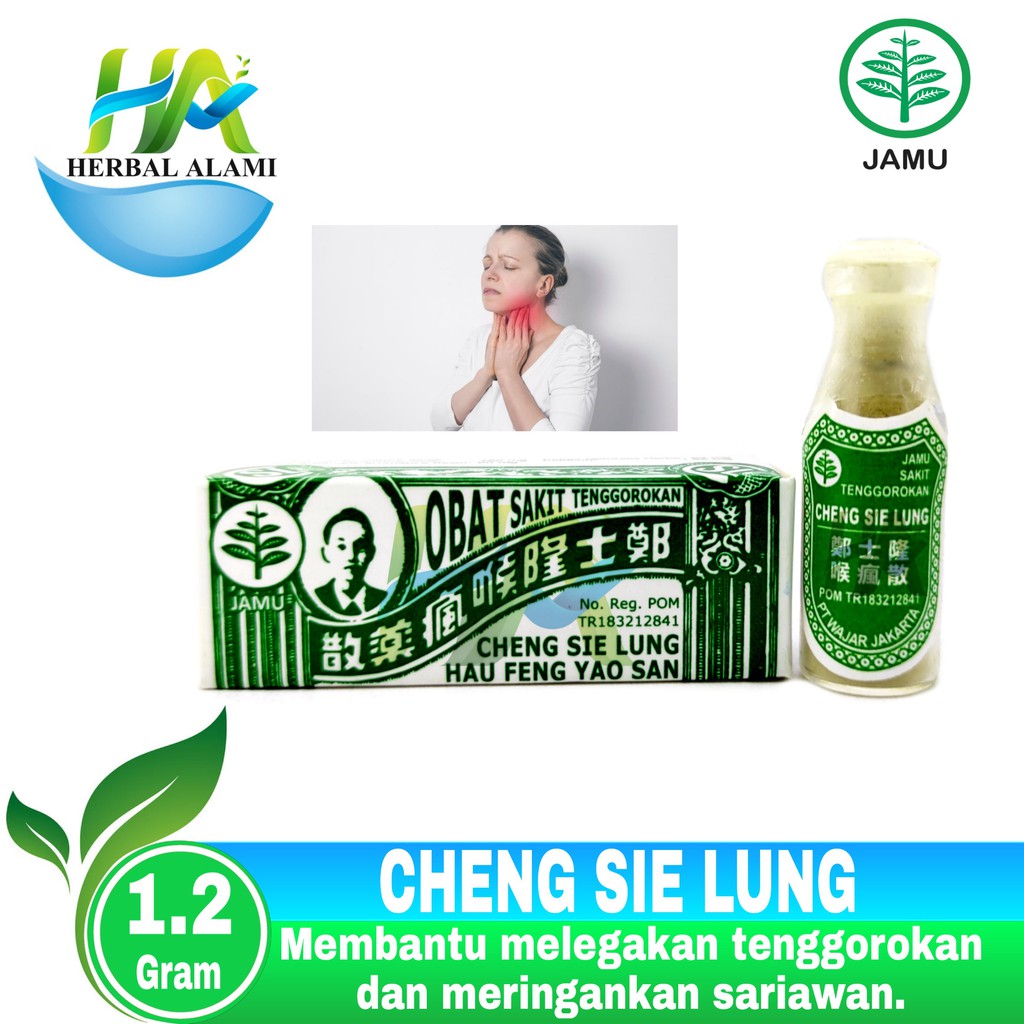 CSL Obat sariawan Sakit Tenggorokan - Cheng Sie Lung Hau Feng Yao San