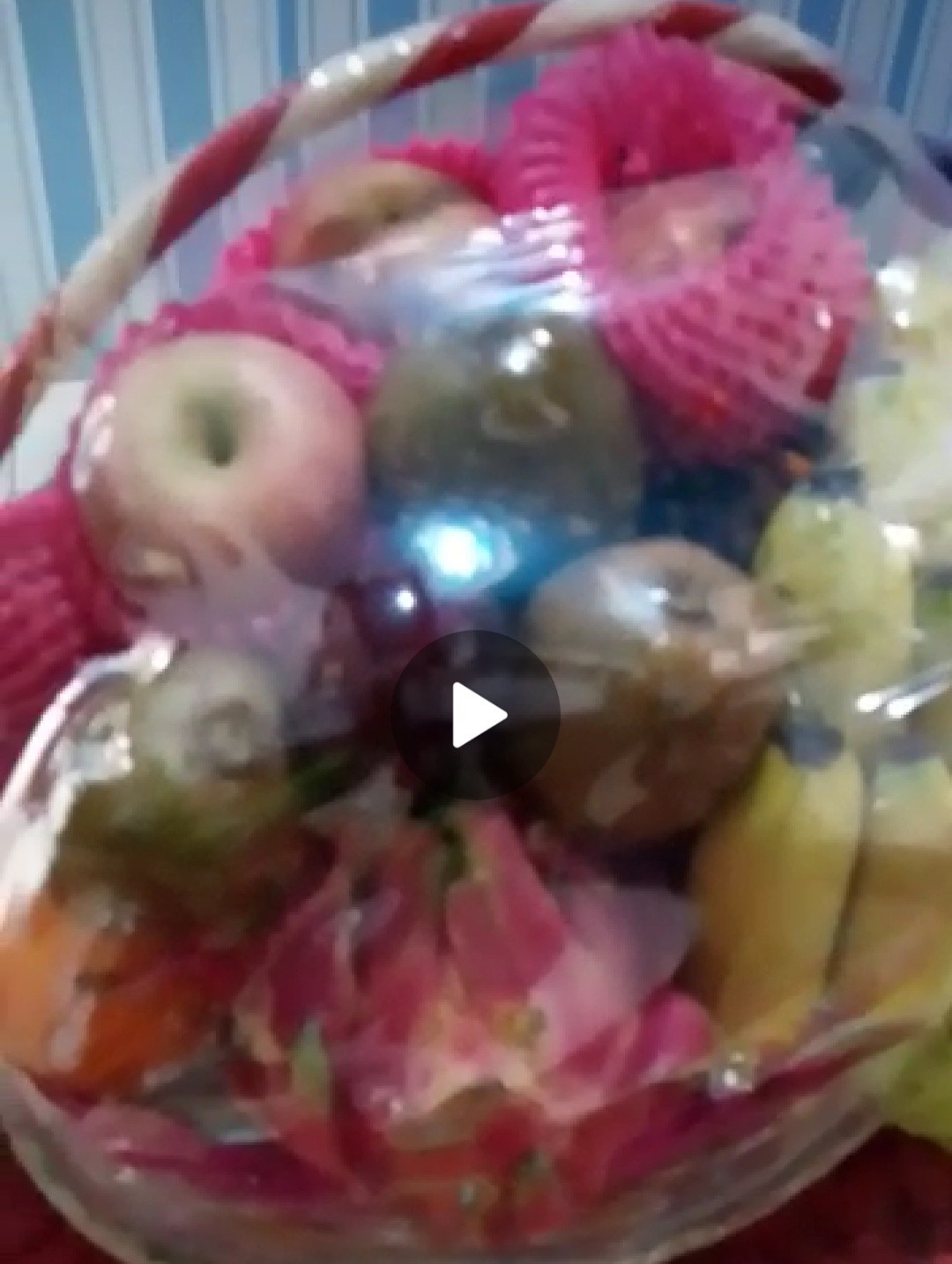 Kranjang Parcel Tangkai Oval