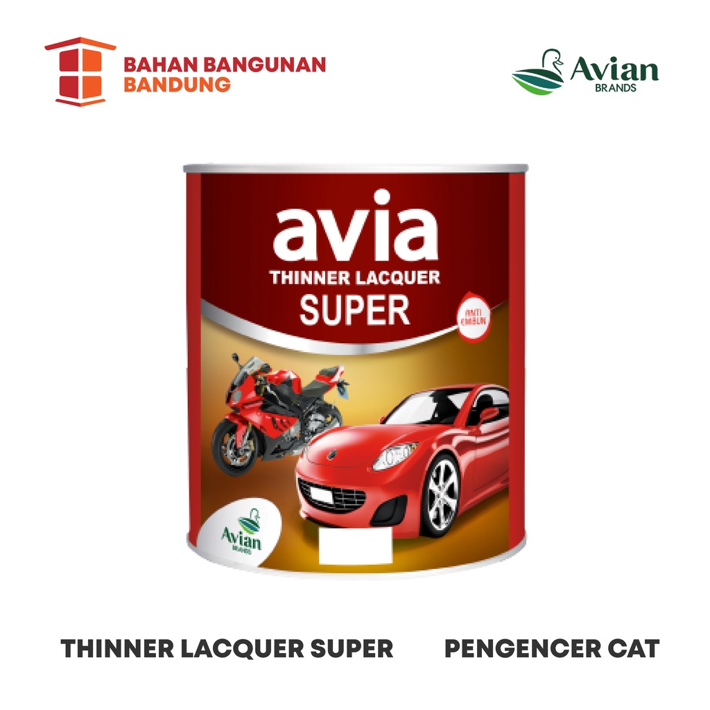 Jual Thinner Pengencer Cat Avia Lacquer Super 1 Liter Murah Shopee Indonesia 7025