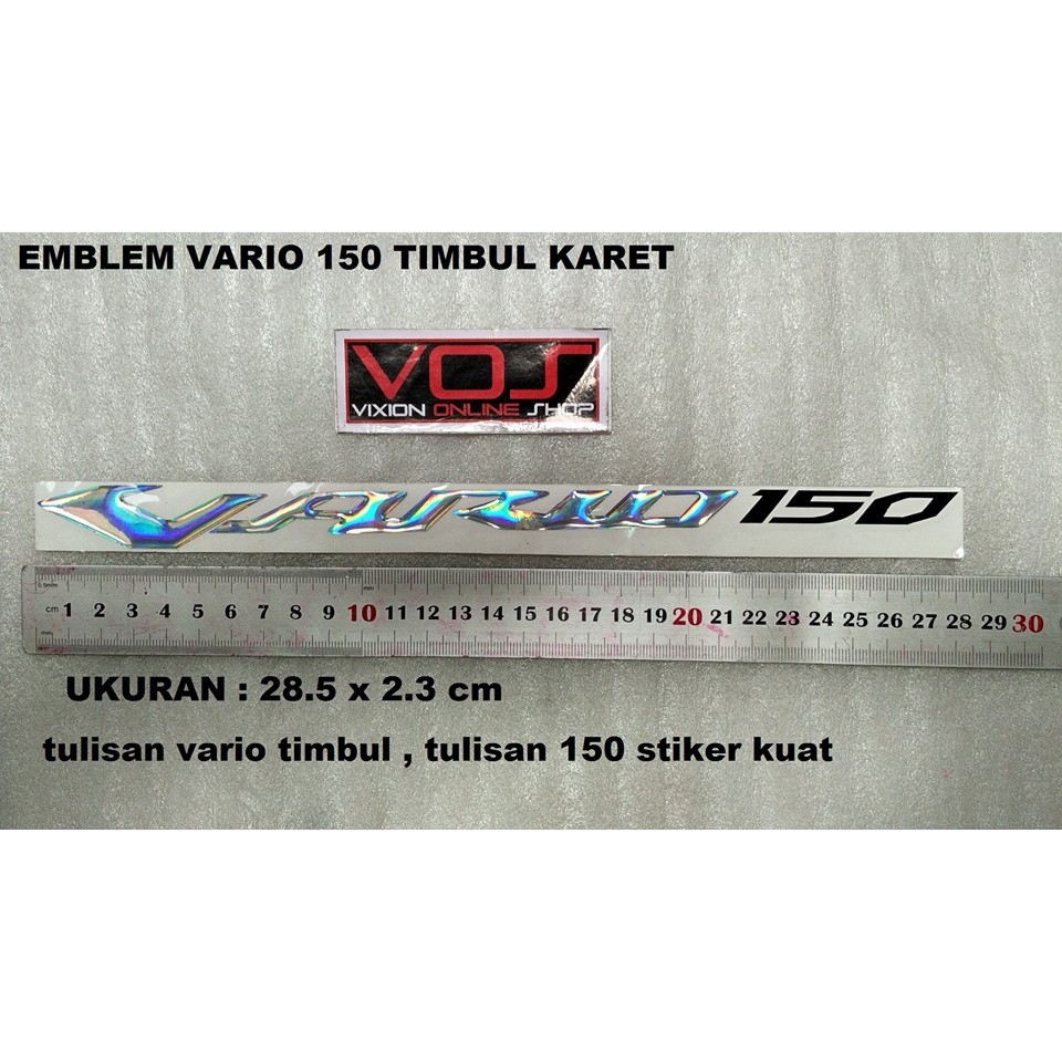 LOGO EMBLEM VARIO 150 TIMBUL