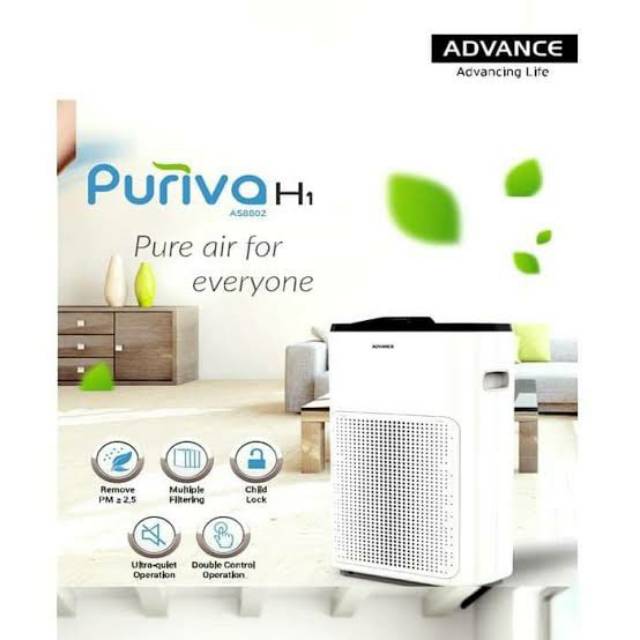 AIR PURIFIER puriva H1 ADVANCE