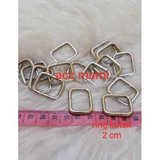 

ring kotak 2 cm nikel perlusin
