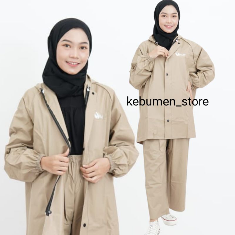 JAS HUJAN, RAINCOAT Pria Wanita Terbaik By Walet Anti Rembes