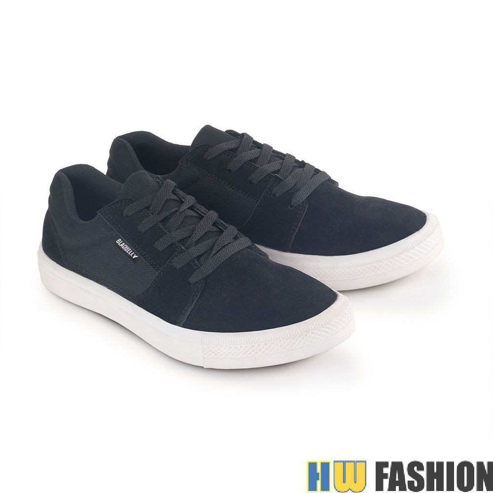 Blackkelly - BCL 705 Sepatu Sneakers Pria HITAM murah original cibaduyut keren