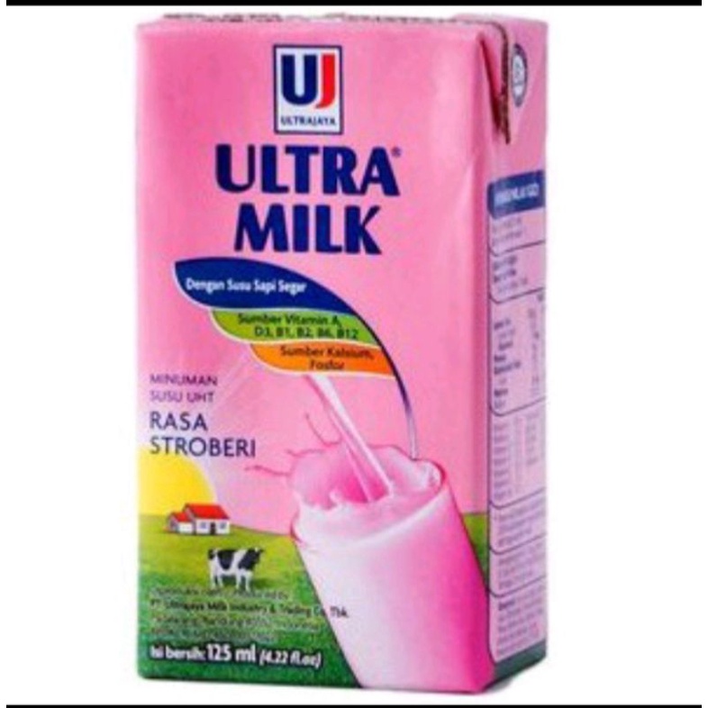 

ULTRA MILK Strawberry 125 ML