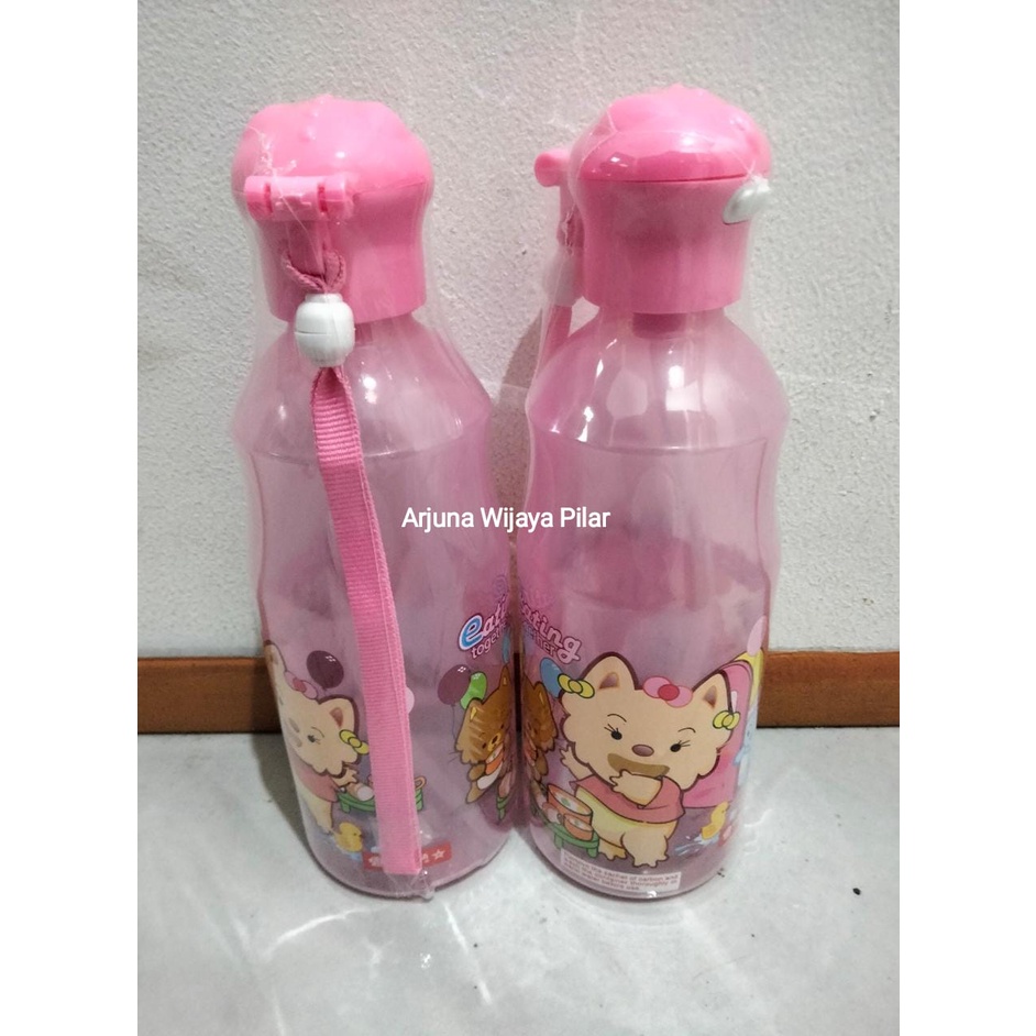 Botol Plastik Sedotan Tynnos Bottle 450ml NN-61 Lion Star Tempat Minum Air Putih Botol Susu Balita +Bubblewrap