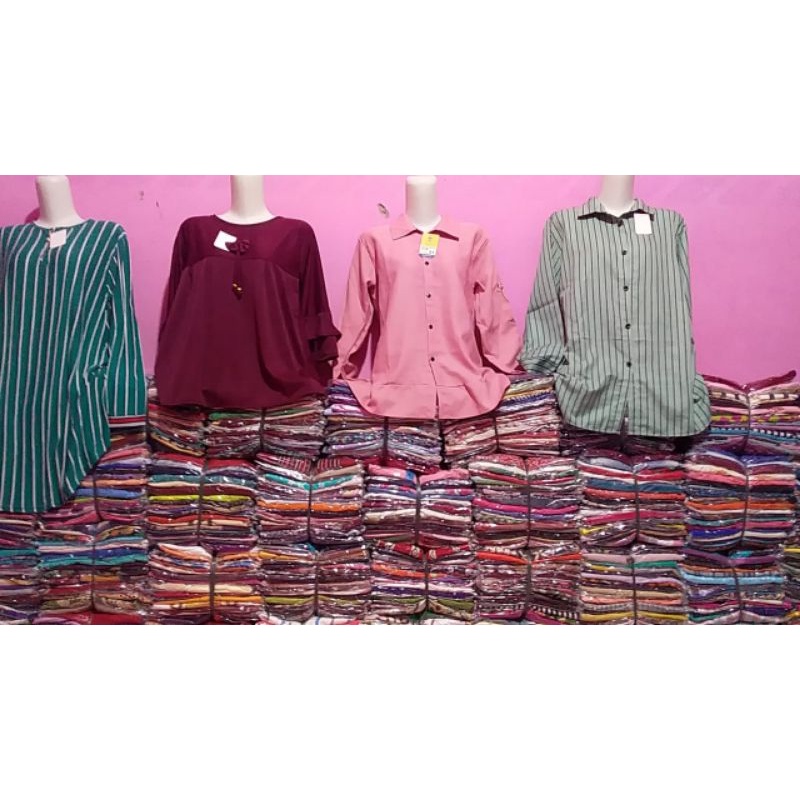 paket usaha atasan wanita per kodi