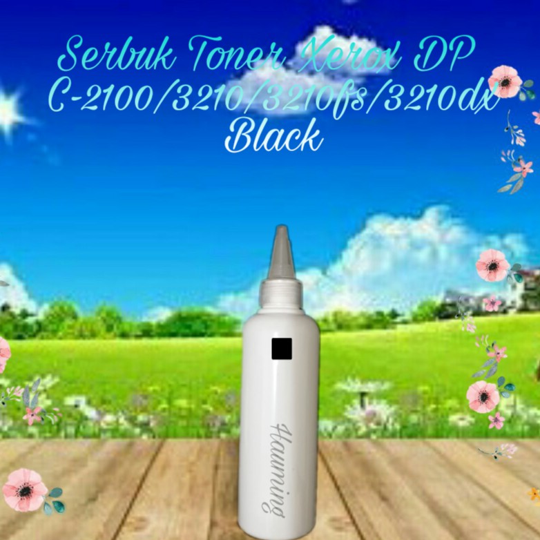 Serbuk Toner Fuji Xerox Docuprint DP C2100 C3210 C3210FS C3210DX C-2100 3210 3210FS Black 1x Isi