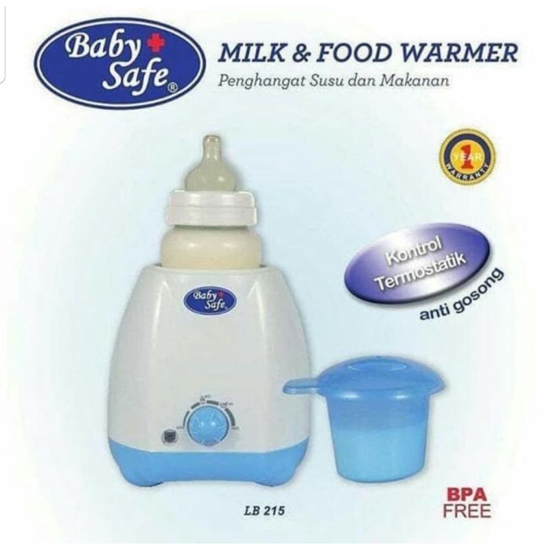 baby safe milk and warmer penghangat asi dan makanan bayi