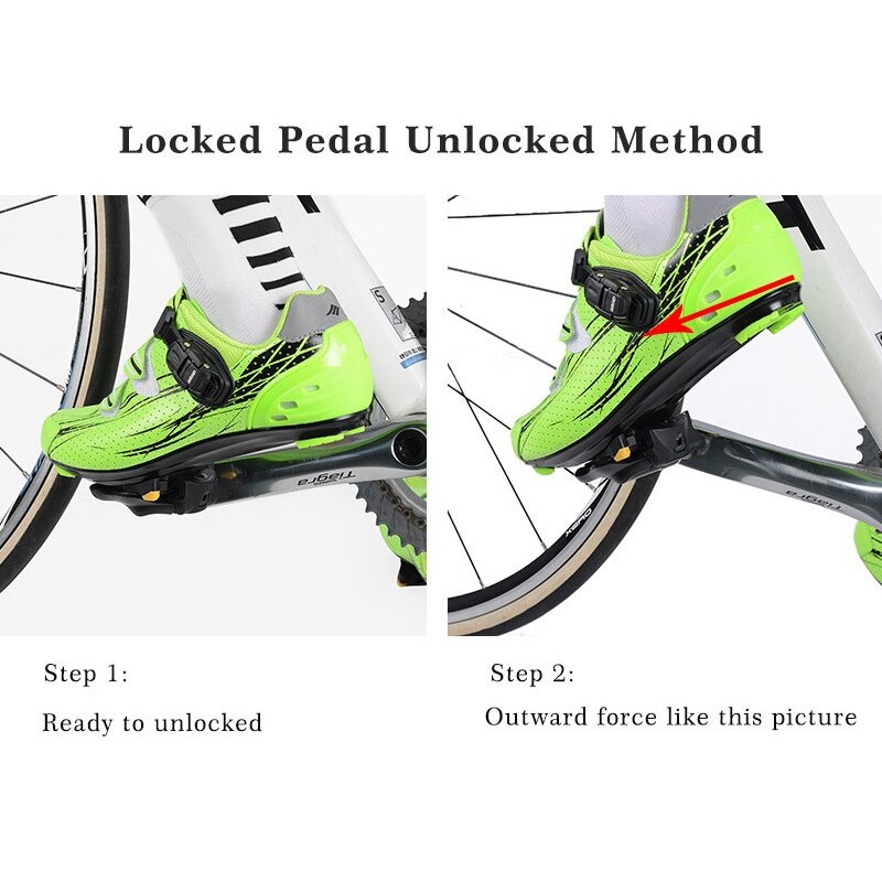 Rockbros Kunci Sepatu Pedal Sepeda Self-locking Pedal Ultralight 2PCS - SPD-SL