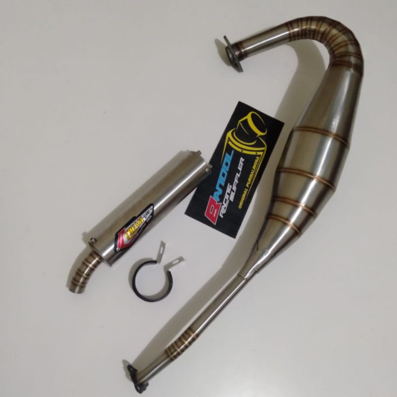 Knalpot creampie Ninja r rr