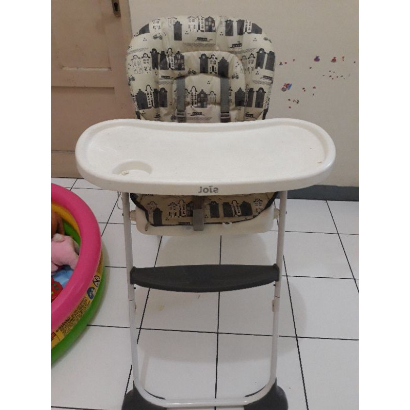 kursi makan highchair JOIE mimzy snacker preloved