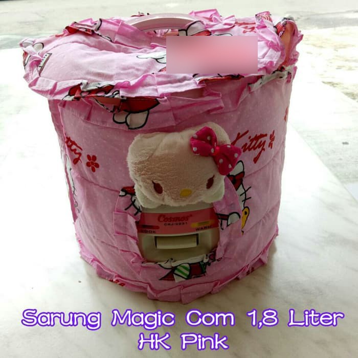 Cover Tutup Sarung  magic com magicom  magiccom karakter Boneka HK Hellokitty Hello Kitty PinK A