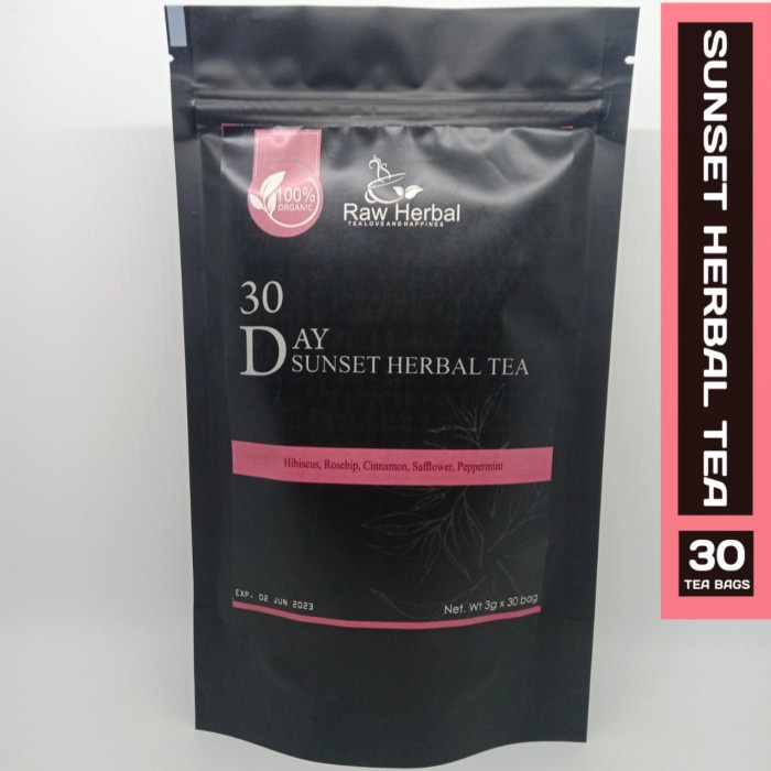 

ORIGINAL MURAH SUNSET HERBAL TEA / SUNSET RELAX TEA (30 TEA BAG)