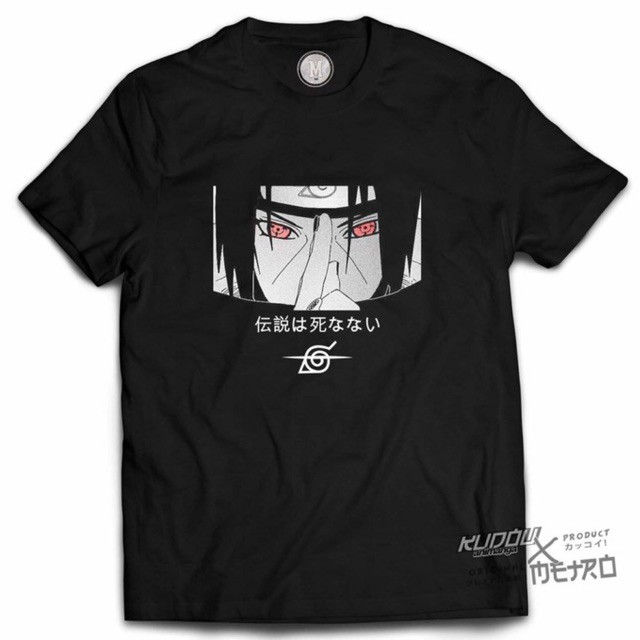 Tshirt Itachi Uchiha Black