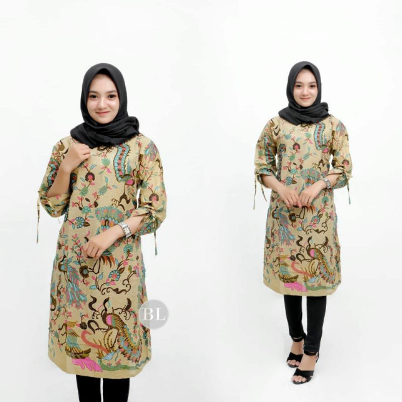 Tunik batik wanita M L XL XXL XXXL XXXXL XXXXXL