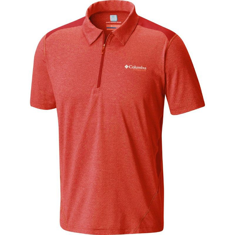 COLUMBIA BASELAYER TITANIUM ICE™ ZIP POLO ULTRA TRAIL RUNNING ORIGINAL TERMURAH