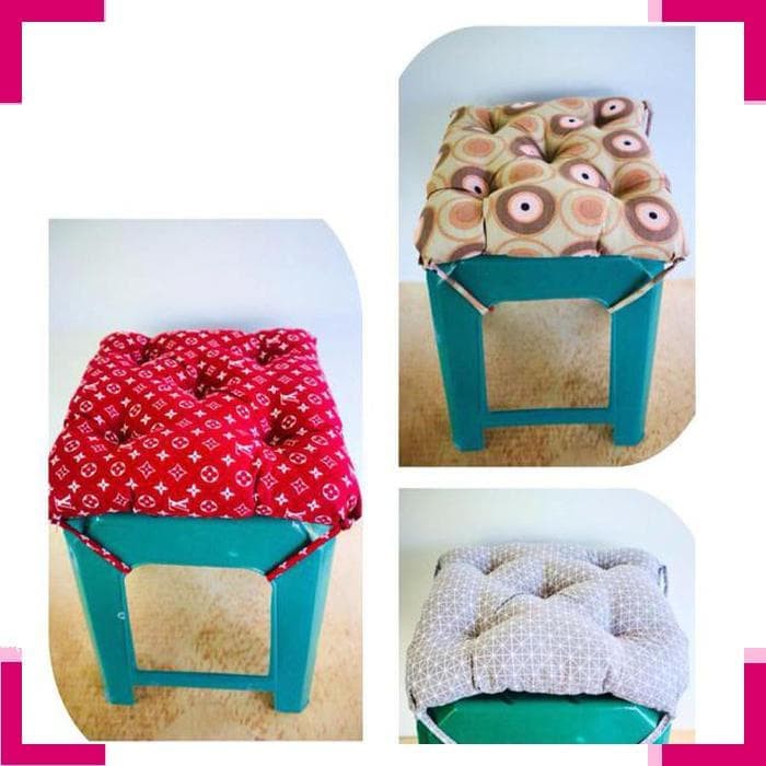 Bantal Sofa 4319 Alas kursi anak plastik bangku duduk baso napolly