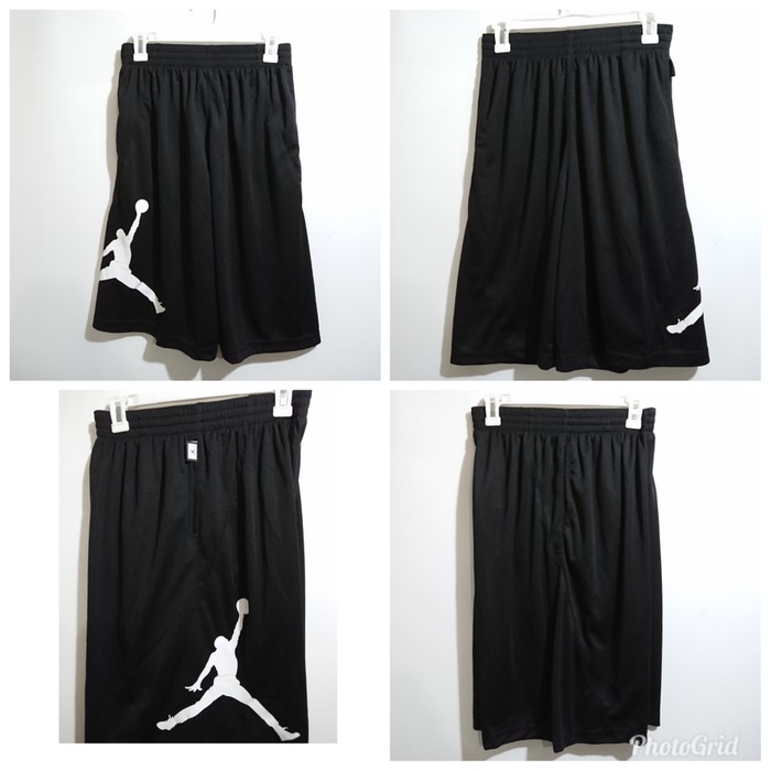 Celana Basket Nike Jordan RISE VERTICAL Hitam Putih KW GRADE ORIGINAL
