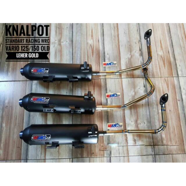 Knalpot WRC Vario 125 150 OLD