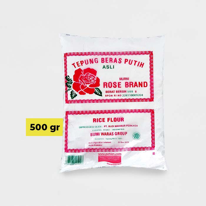 

Tepung Beras Putih Rose Brand/Rice Flour/Gluten Free Flour 500 gr