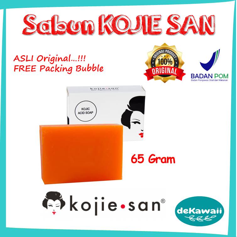 Sabun Kojie San Kojisan KOJIESAN Sabun Pemutih Kojic Acid Soap 65 Gram - ASLI ORIGINAL