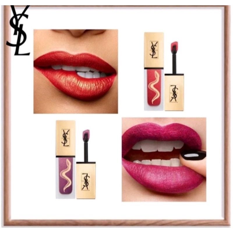 YSL TAOUAGE COUTURE THE METTALICS LIQUID MATTE LIP STAN COLLECTOR LIMITED EDITION