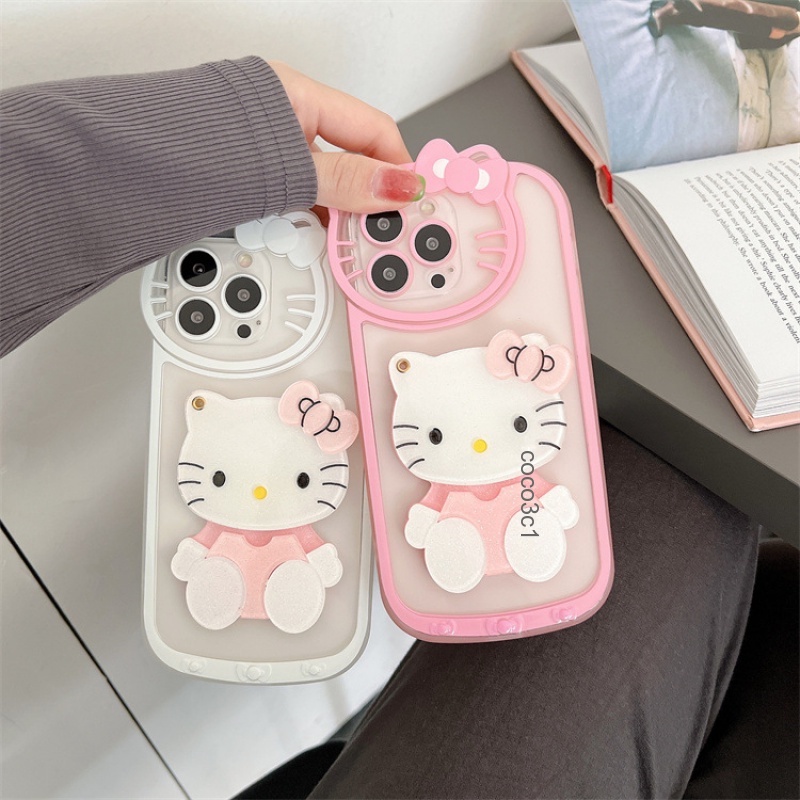 Soft case Transparan Motif Kartun Hello Kitty Untuk iphone 13 12 11 Pro Max XS XR 8plus iphone 12pro12pro Max 7 8 Plus X XS XR XSMAX
