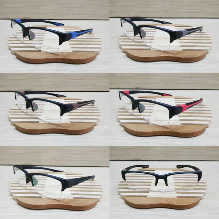 frame kacamata sport half frame