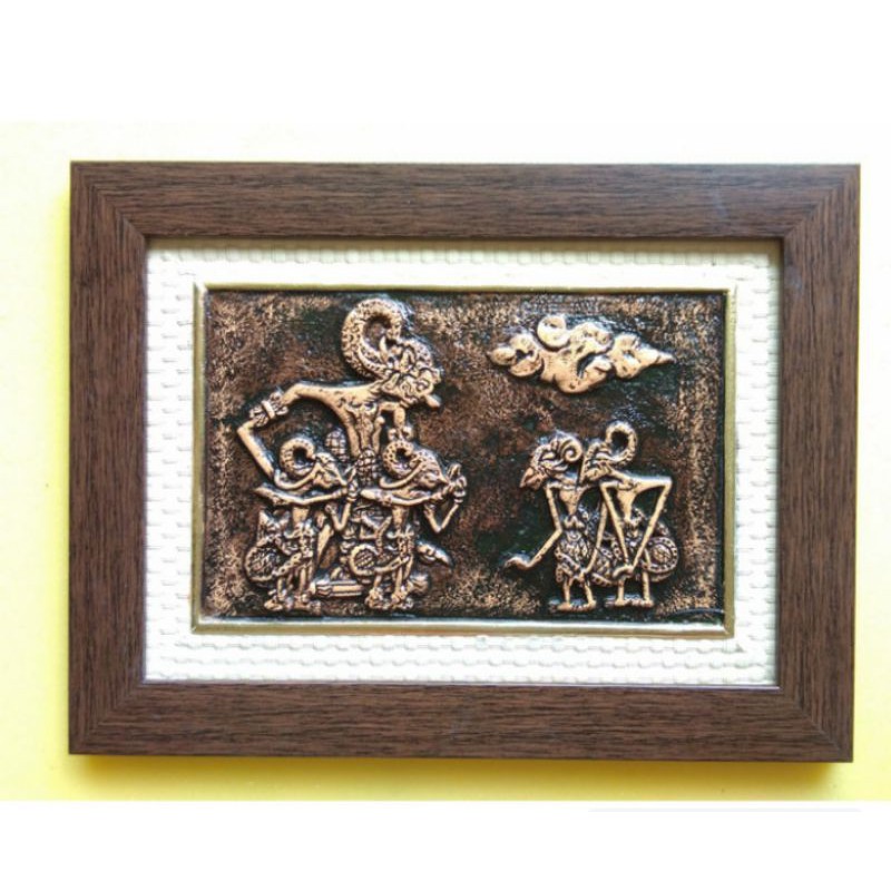 LUKISAN WAYANG PANDAWA LIMA