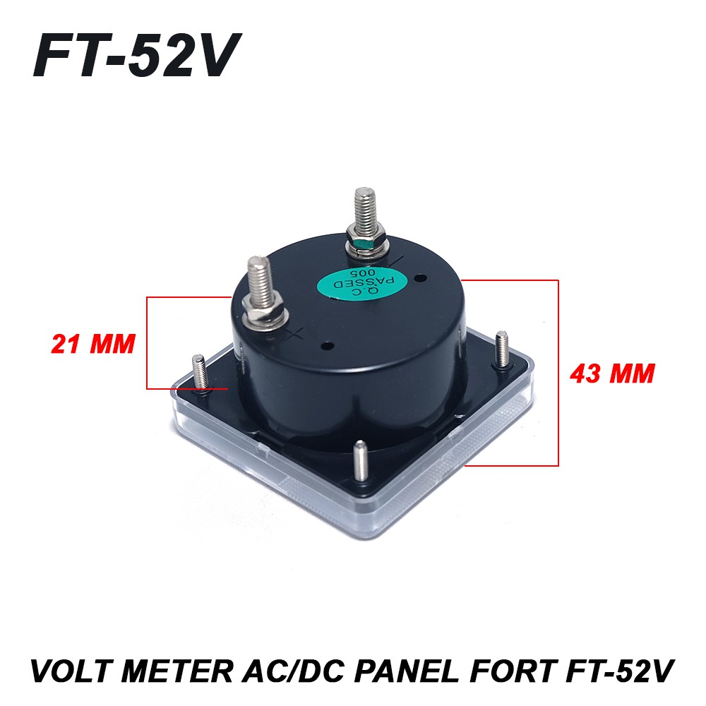 FORT FT-52V - Volt Meter AC/DC Panel