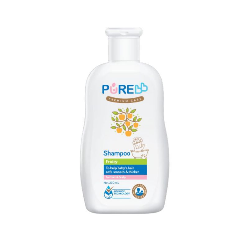 Purebb fruity shampoo 230 ml/Shampo Baby/Shp Bayi Pure