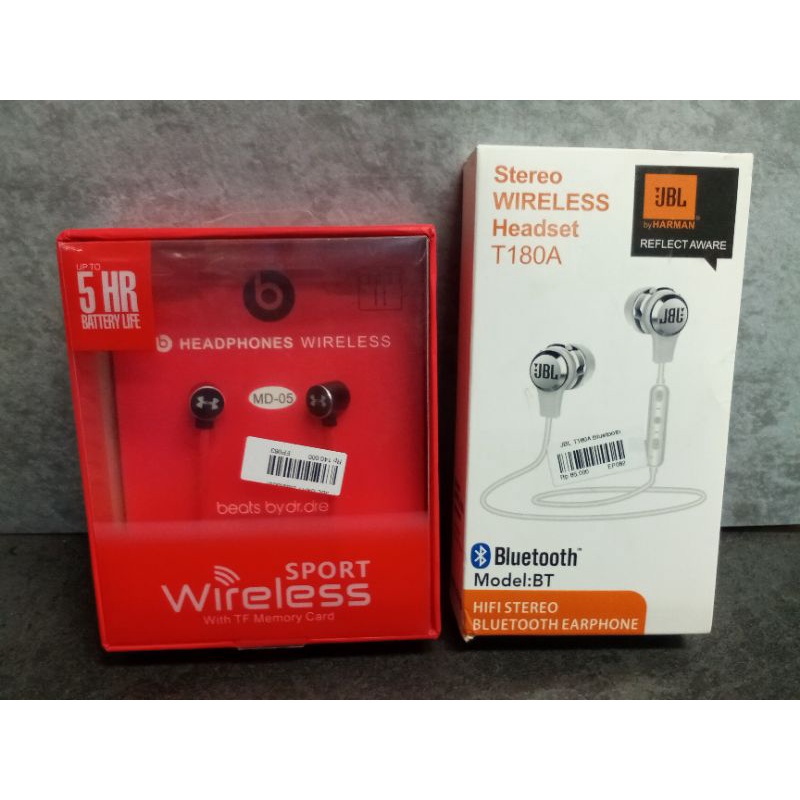 Earphone (SALE) Headset Bluetooth Earphone Bluetooth Earphone Audio