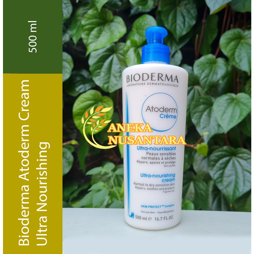 Jual Bioderma Atoderm Creme Ultra Nourishing Cream 500 Ml Shopee